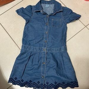 Baby gap jean dress 5 for $25 🤍💚 💜